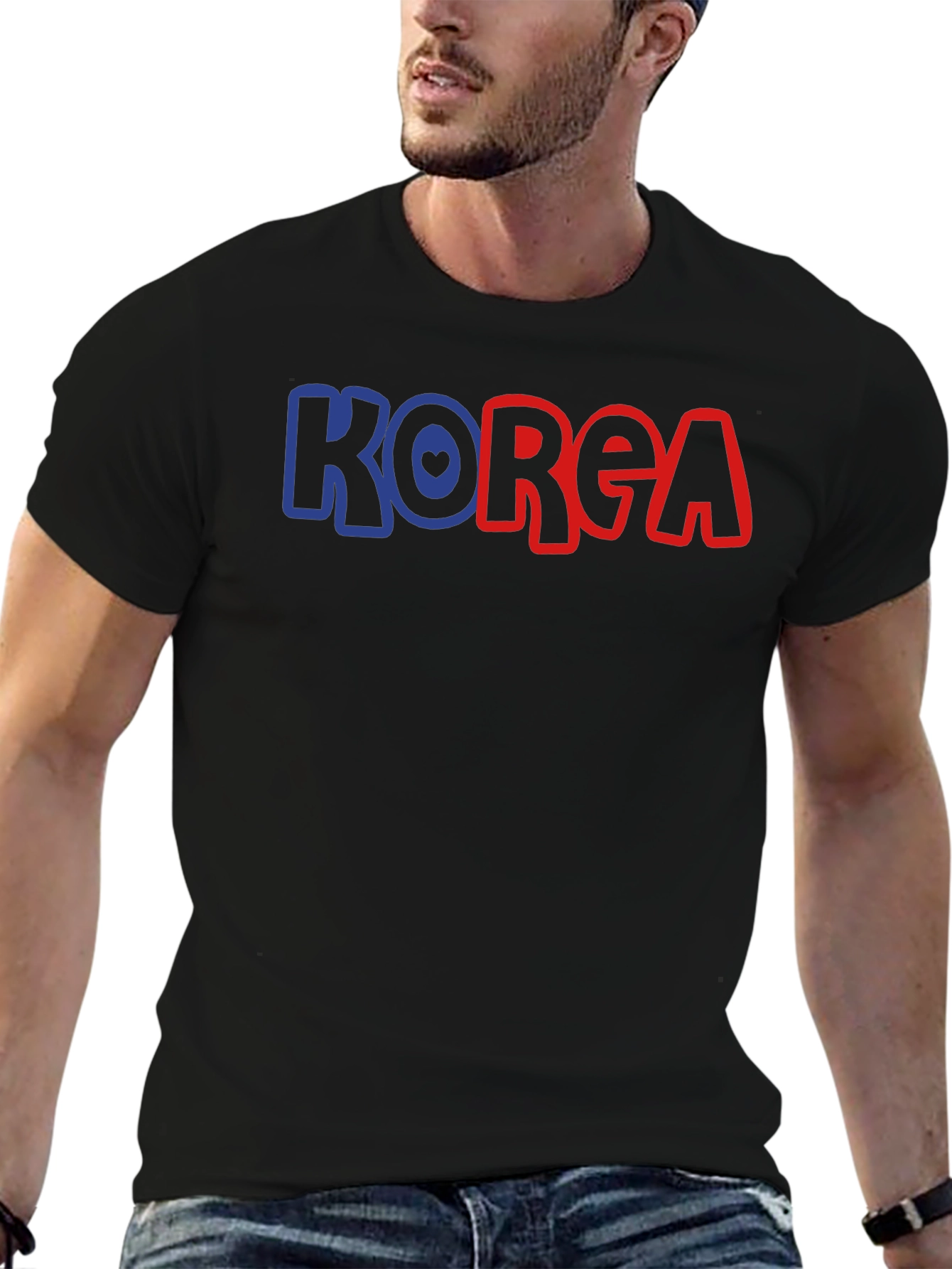 Korea Graphic Tee - Unisex Cotton T-Shirt