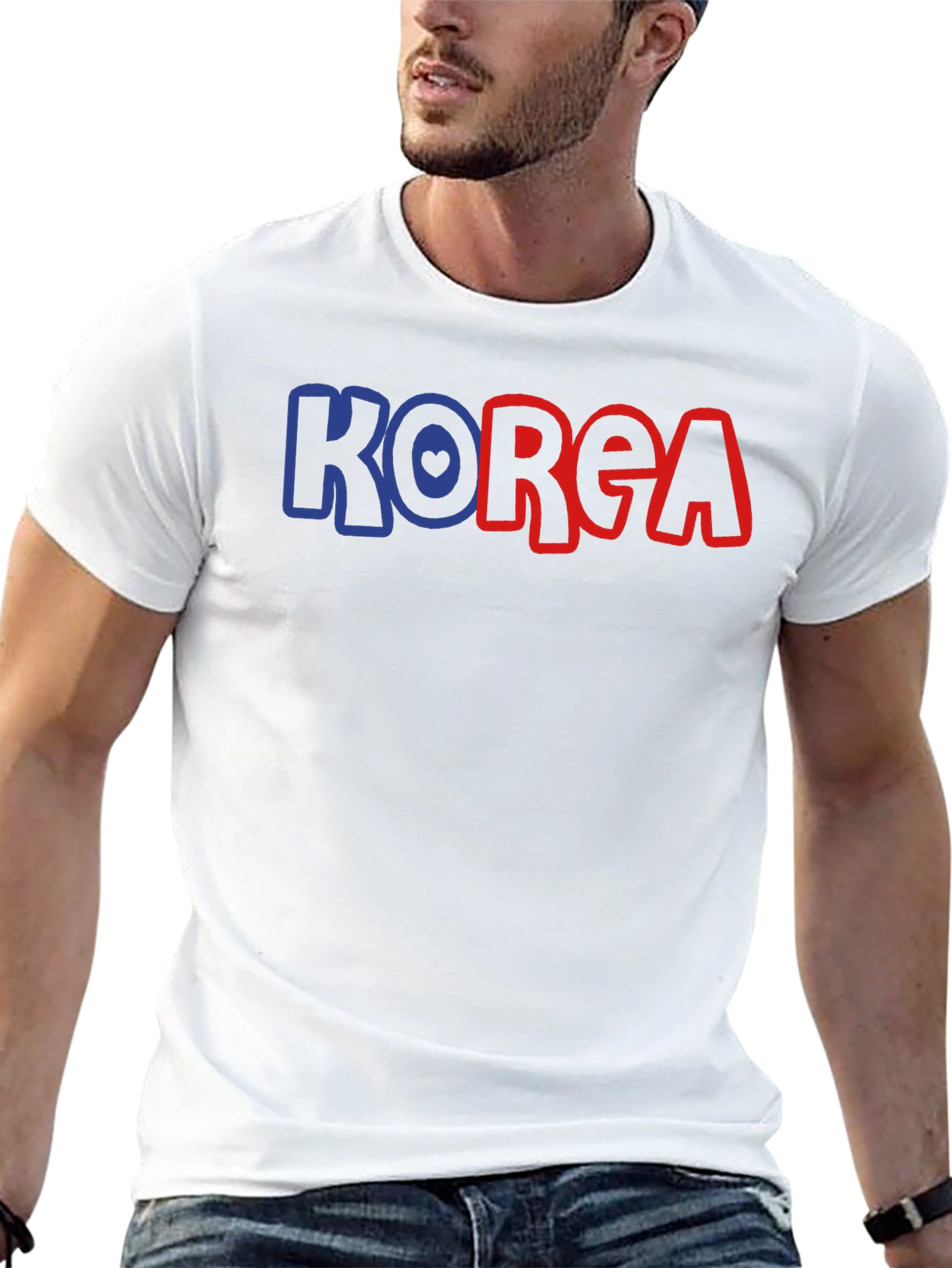 Korea Graphic Tee - Unisex Cotton T-Shirt