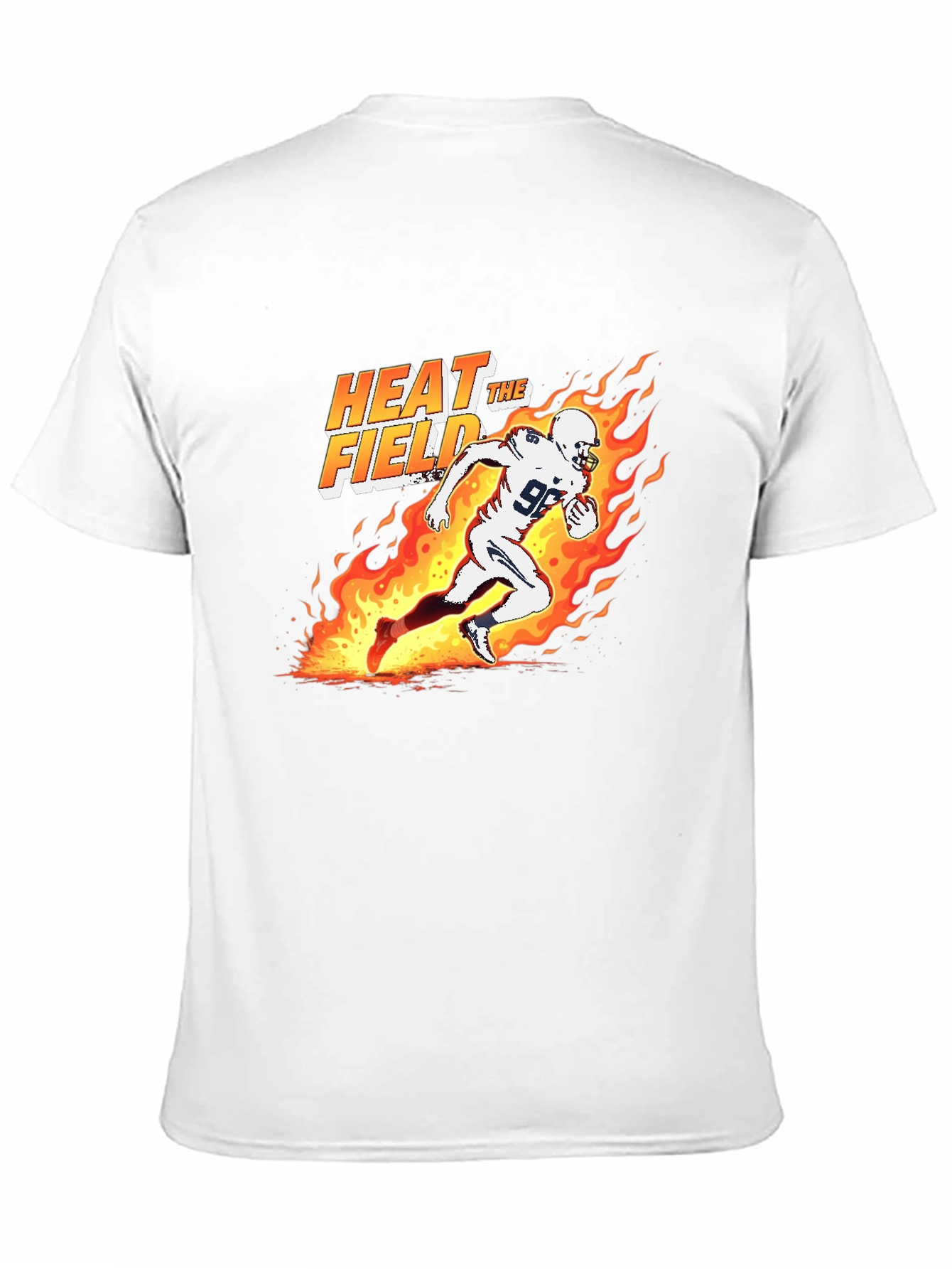 Heat the Field Football Graphic T-Shirt
