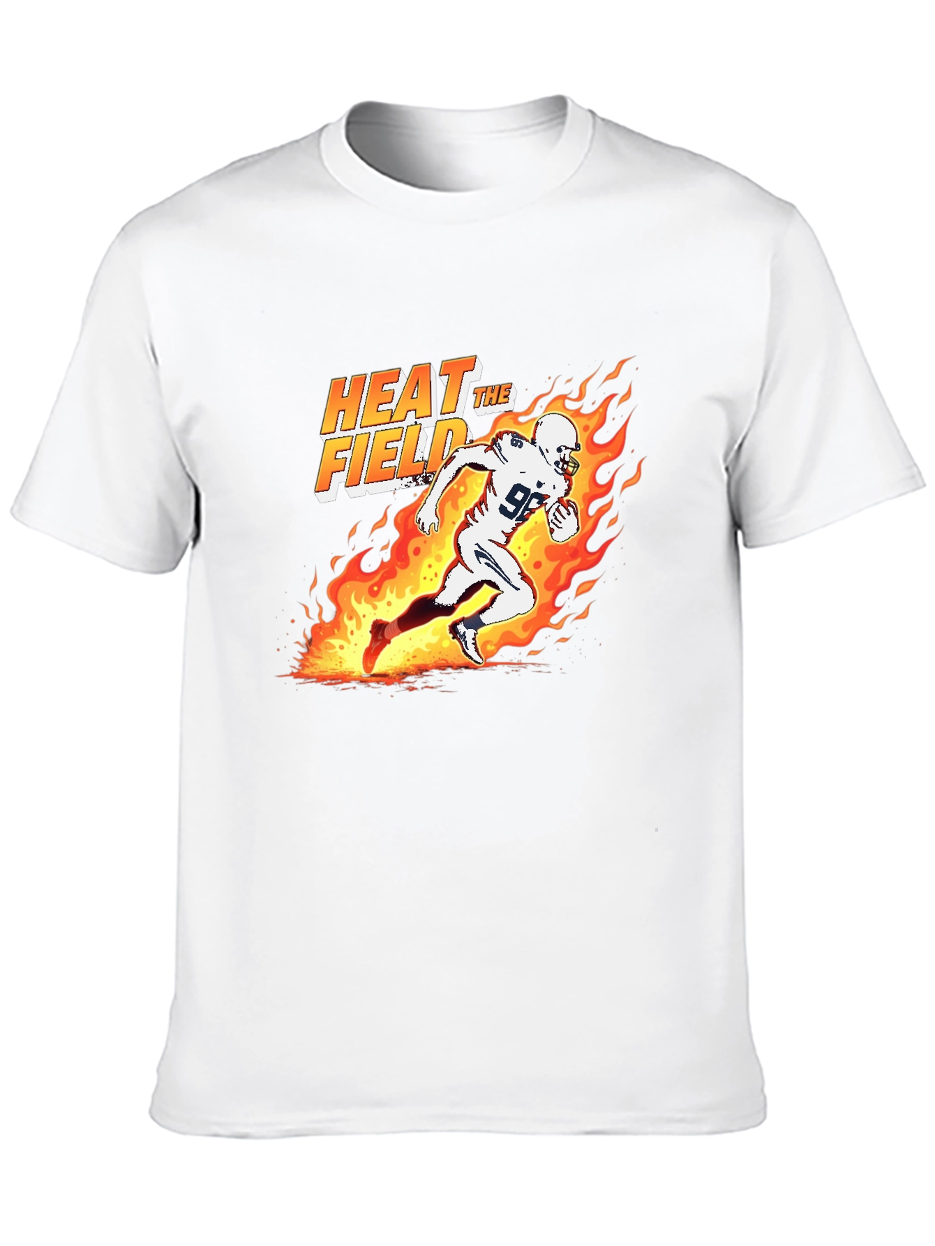Heat the Field Football Graphic T-Shirt