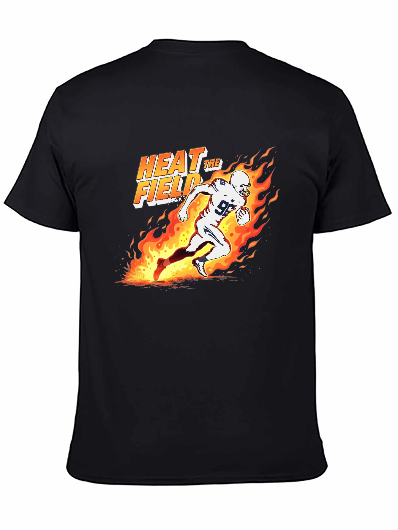 Heat the Field Football Graphic T-Shirt