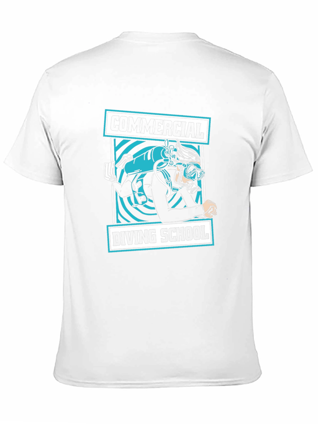 Commercial Diving School T-Shirt - Diver Design