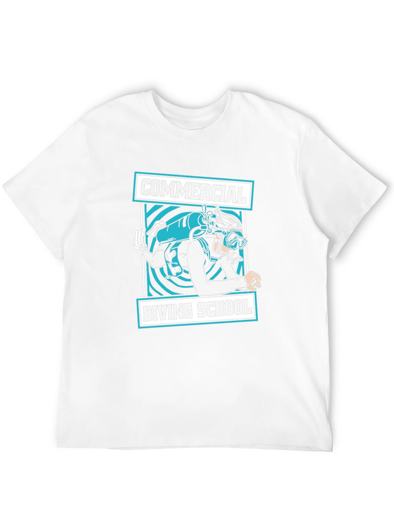 Commercial Diving School T-Shirt - Diver Design