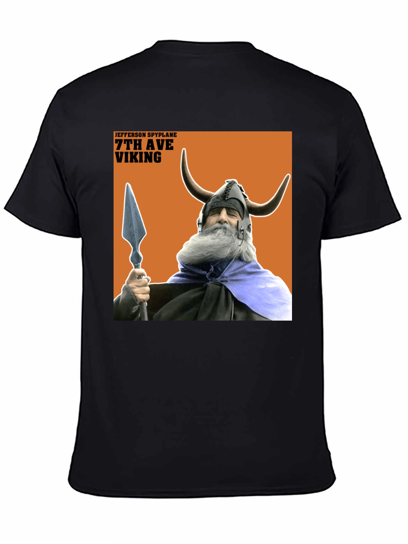 Jefferson Spyplane 7th Ave Viking Black T-Shirt