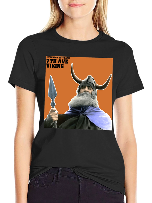 Jefferson Spyplane 7th Ave Viking Black T-Shirt