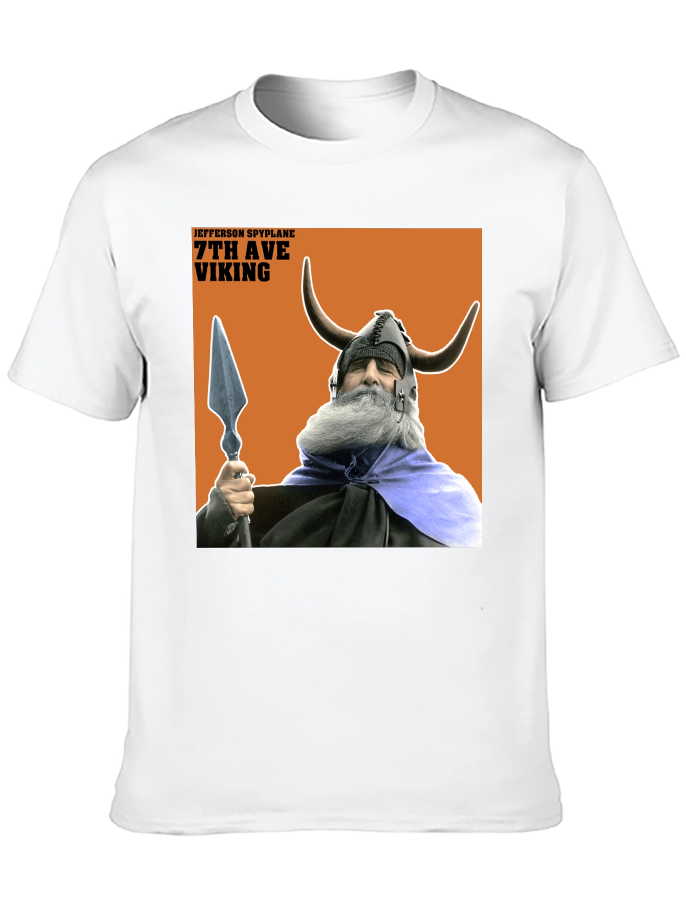 Jefferson Spyplane 7th Ave Viking Black T-Shirt