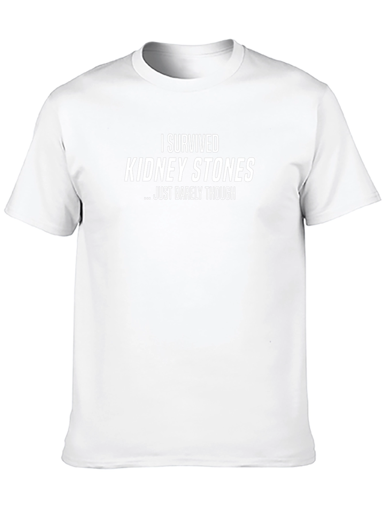 I Survived Kidney Stones T-Shirt - Funny Recovery Tee