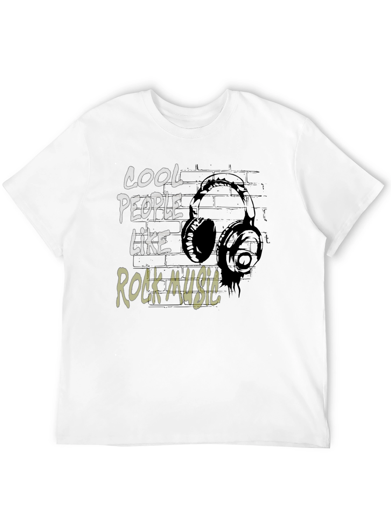 Cool People Like Rock Music T-Shirt