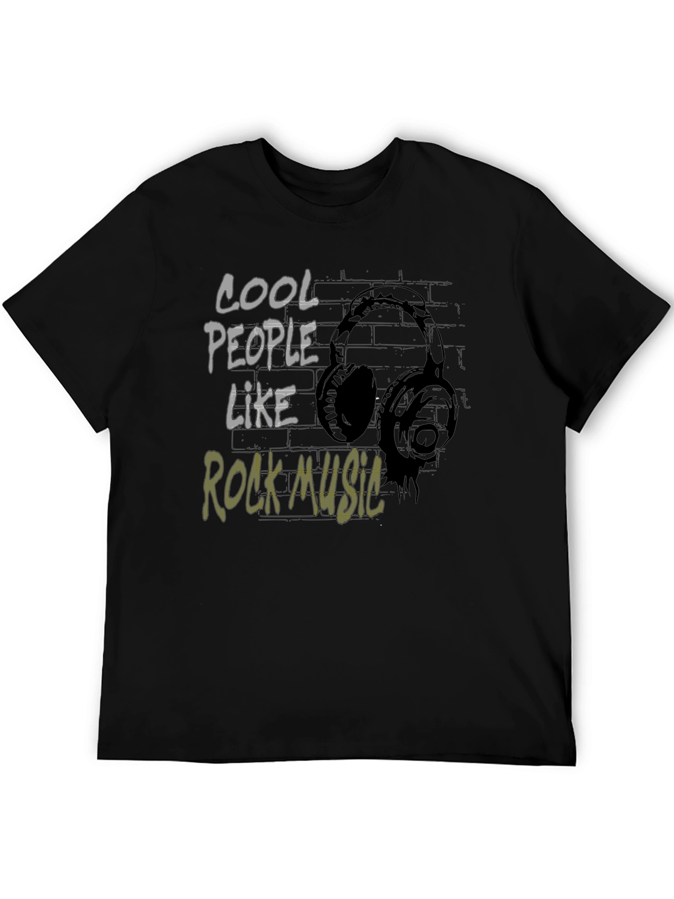 Cool People Like Rock Music T-Shirt