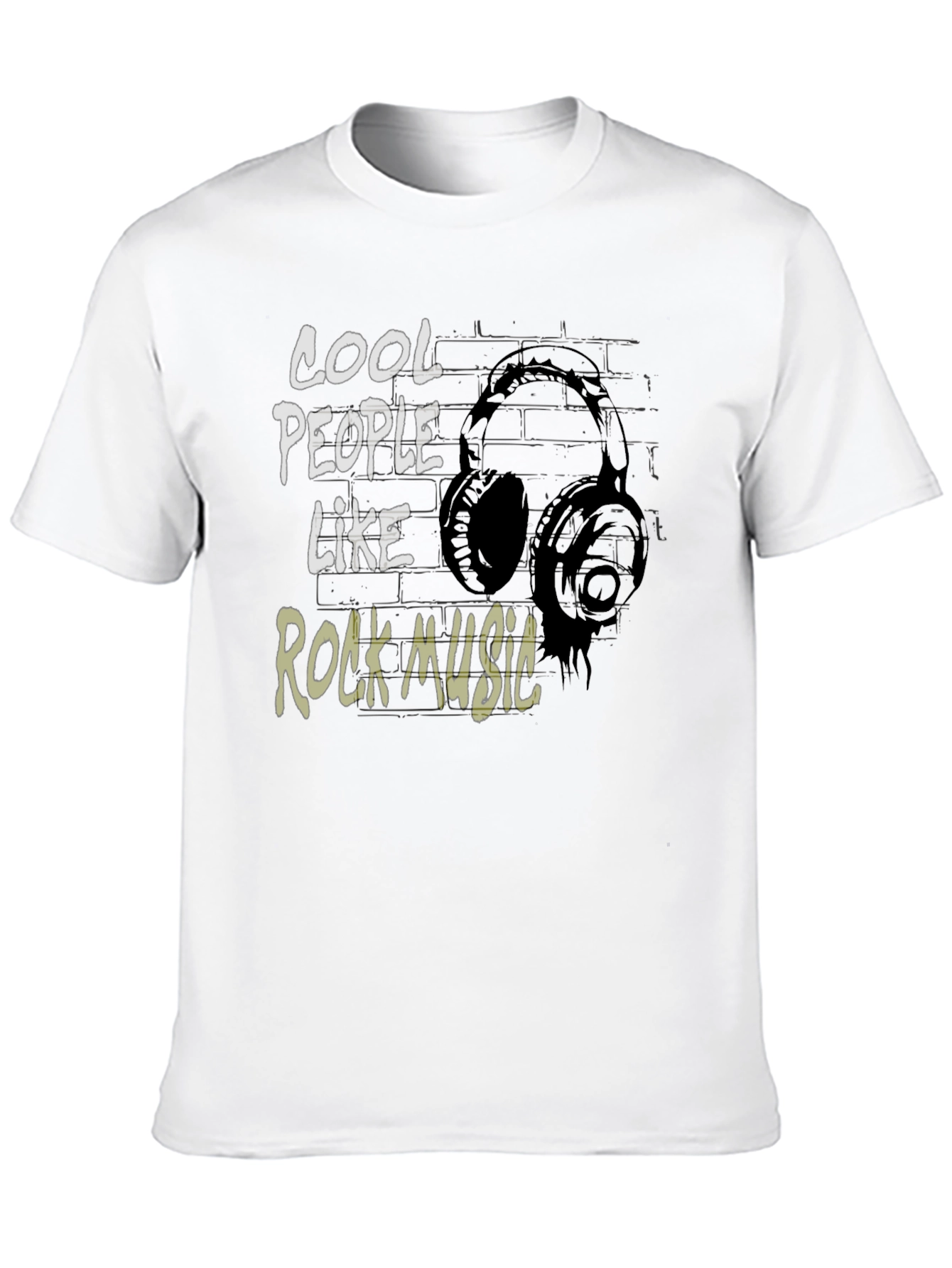 Cool People Like Rock Music T-Shirt