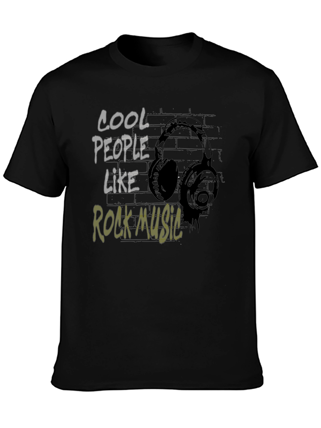 Cool People Like Rock Music T-Shirt