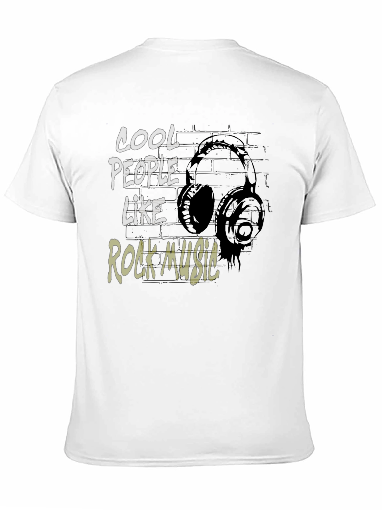 Cool People Like Rock Music T-Shirt