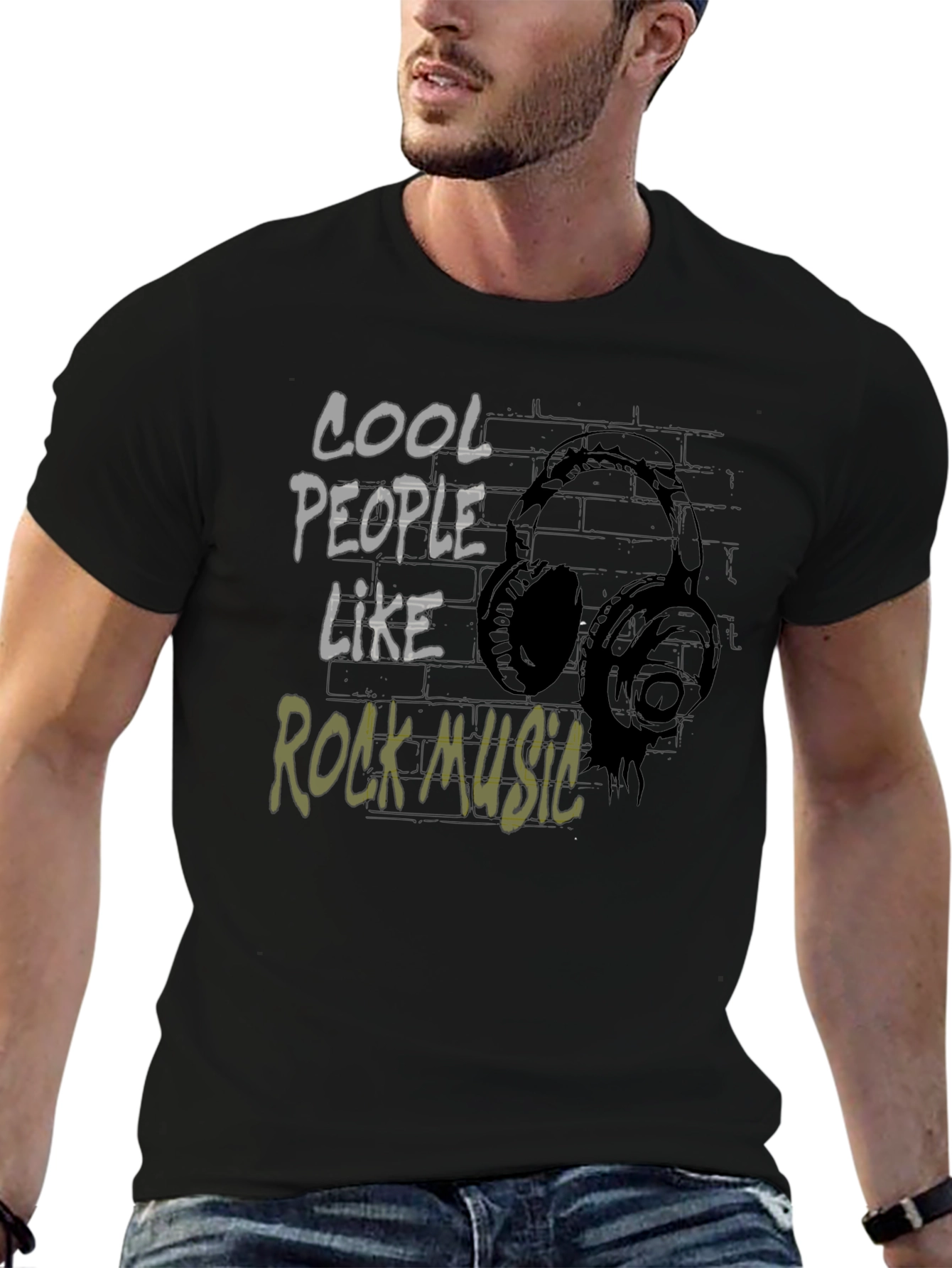 Cool People Like Rock Music T-Shirt