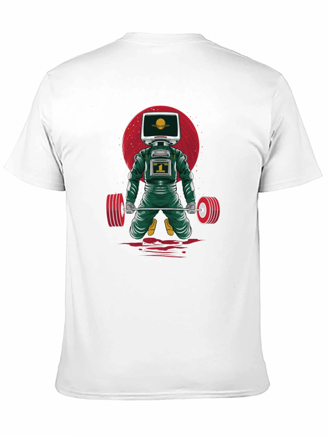 Astronaut Gym T-Shirt