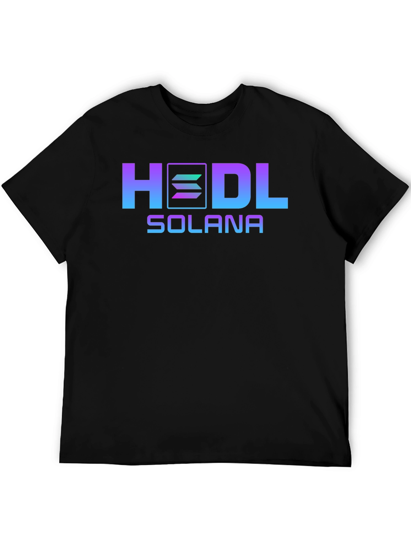 HODL Solana Crypto T-Shirt - Trendy Design