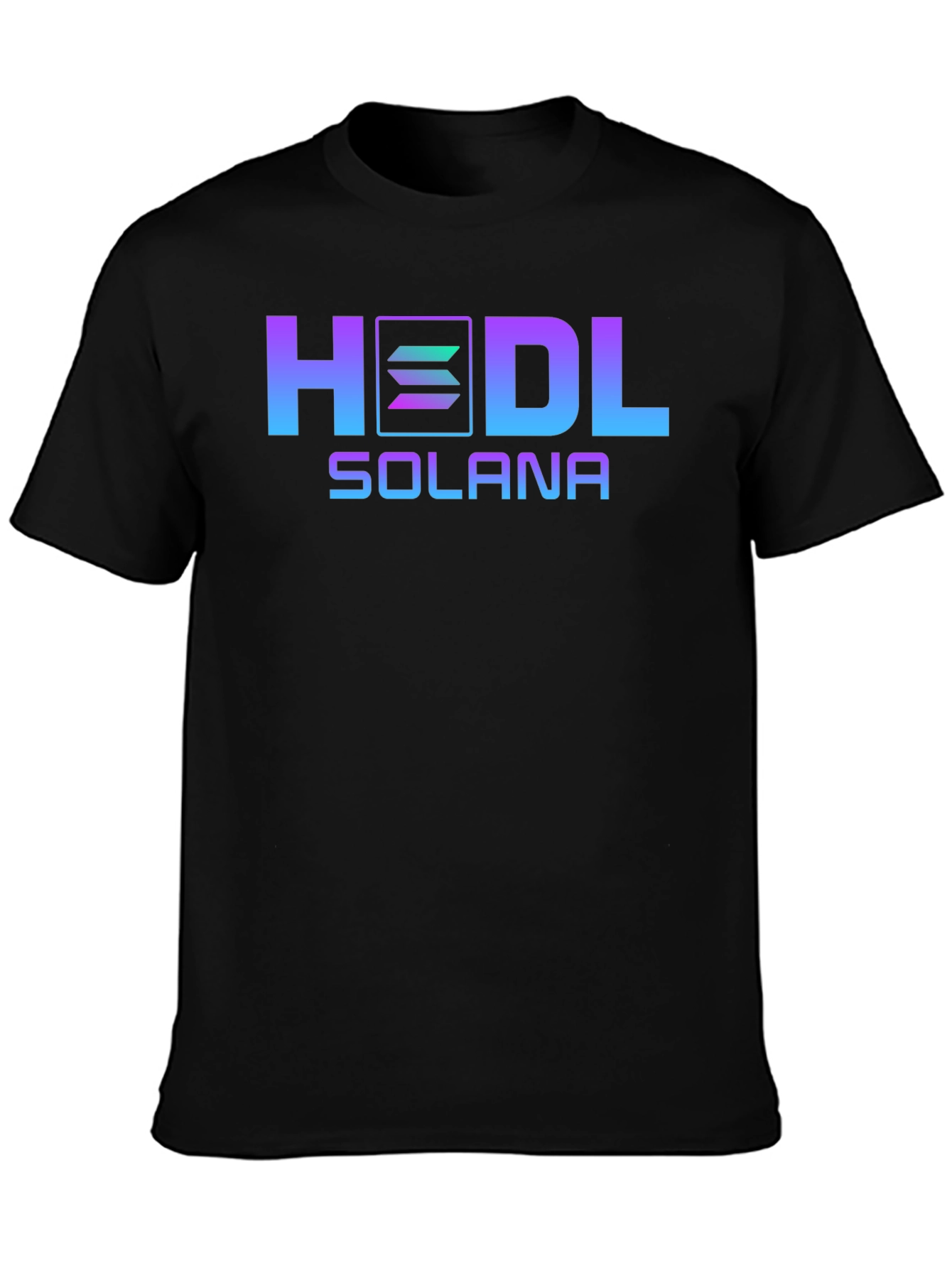 HODL Solana Crypto T-Shirt - Trendy Design