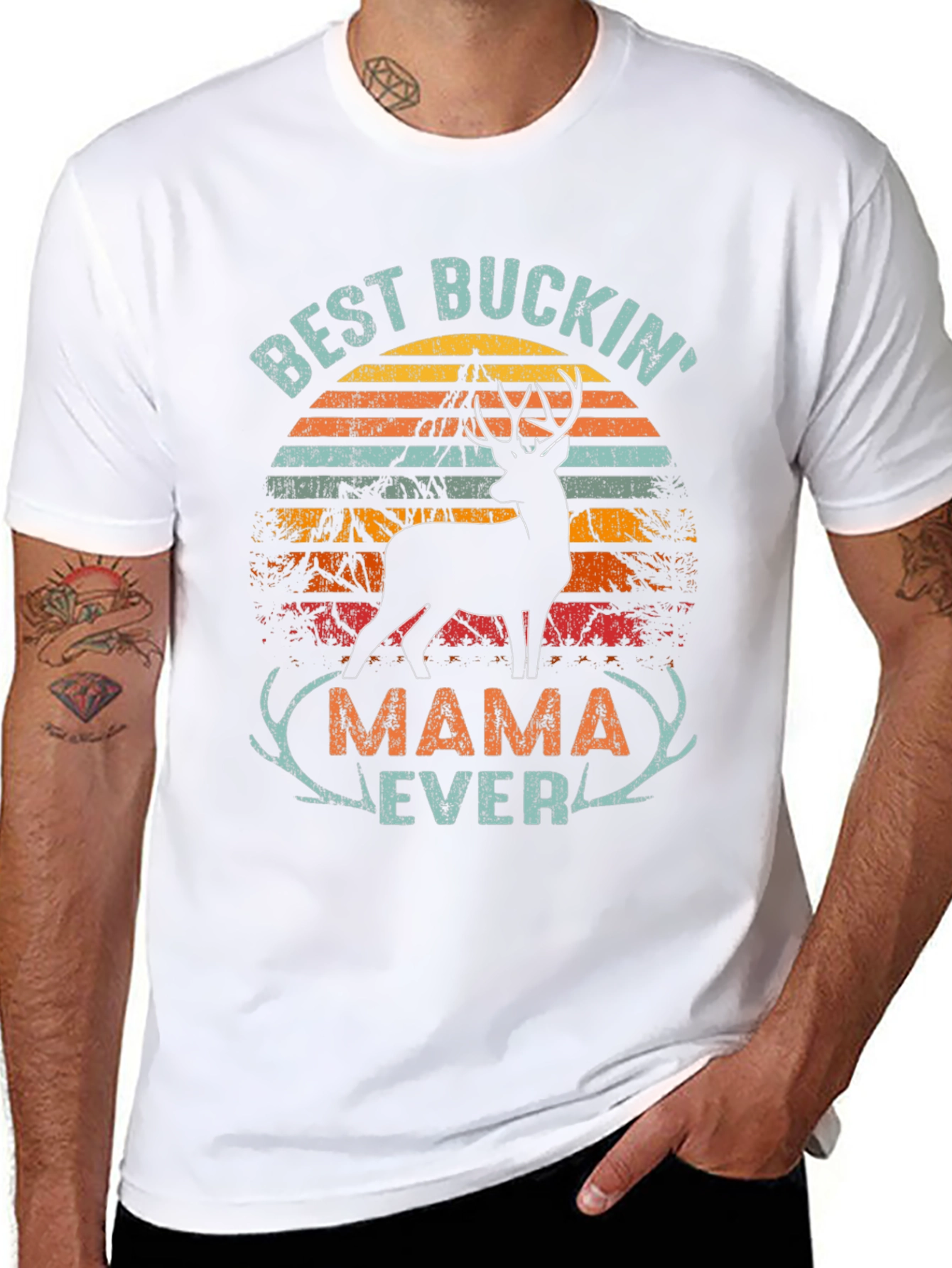 Best Buckin Mama Ever T-Shirt - Hunting Apparel