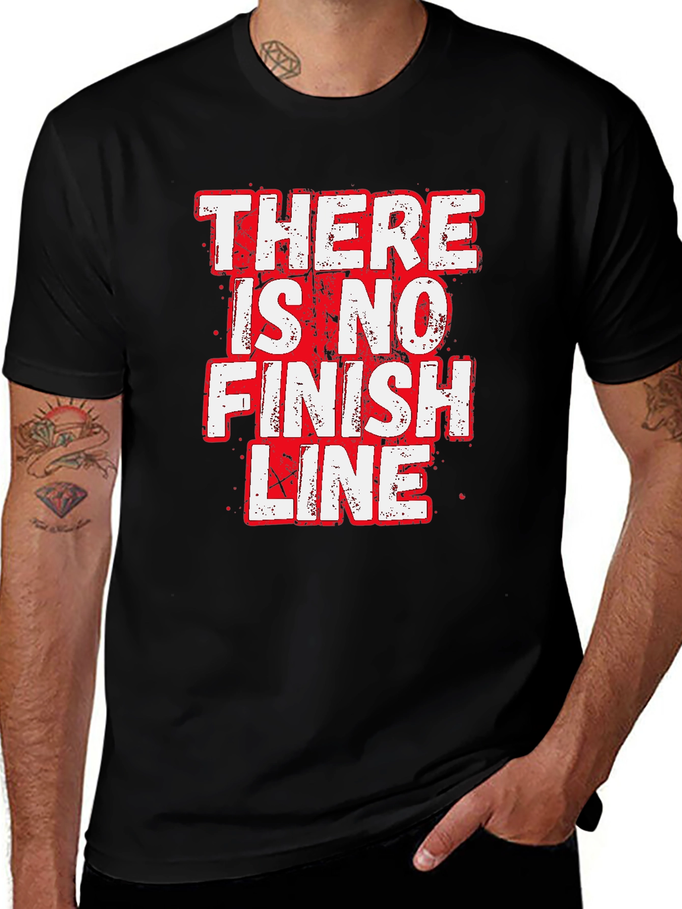 There is No Finish Line Graphic Tee