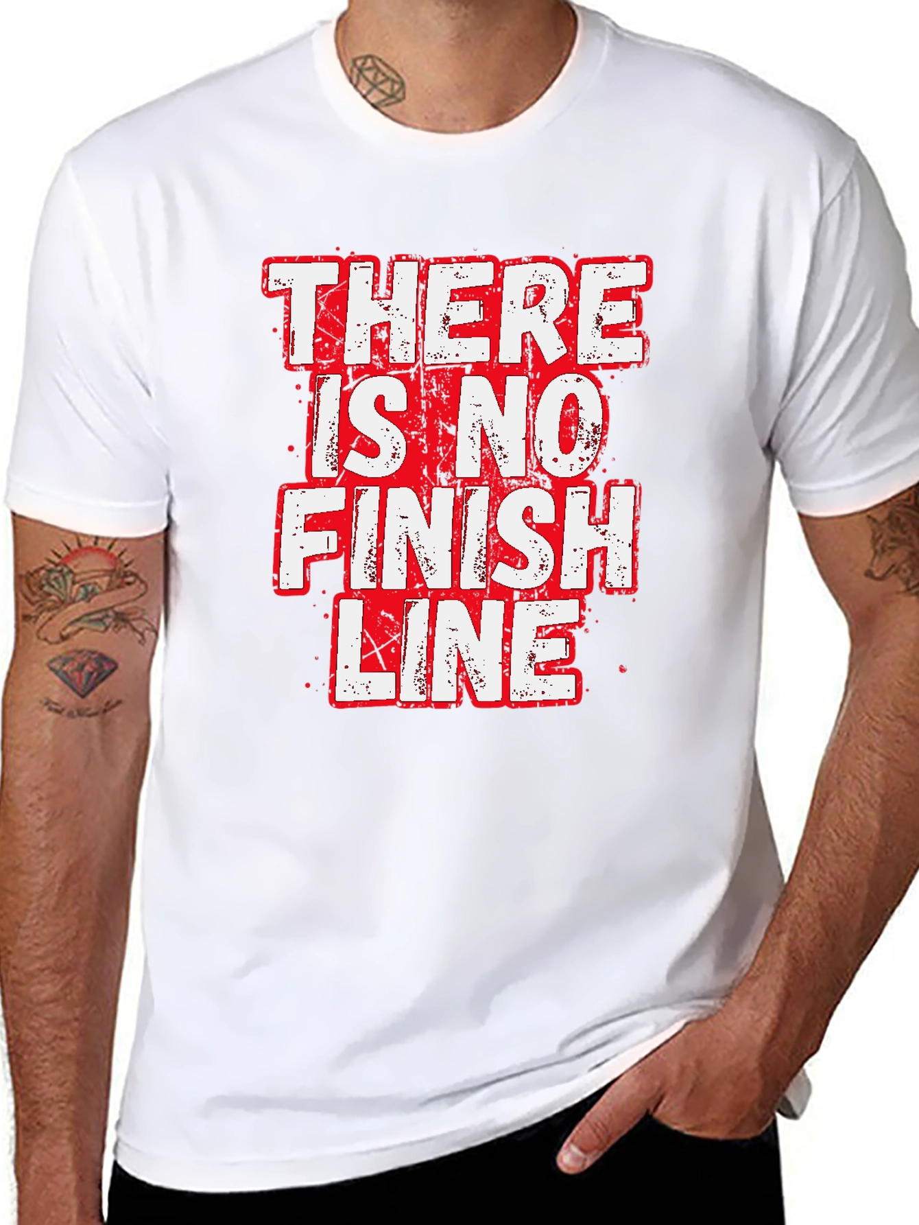 There is No Finish Line Graphic Tee
