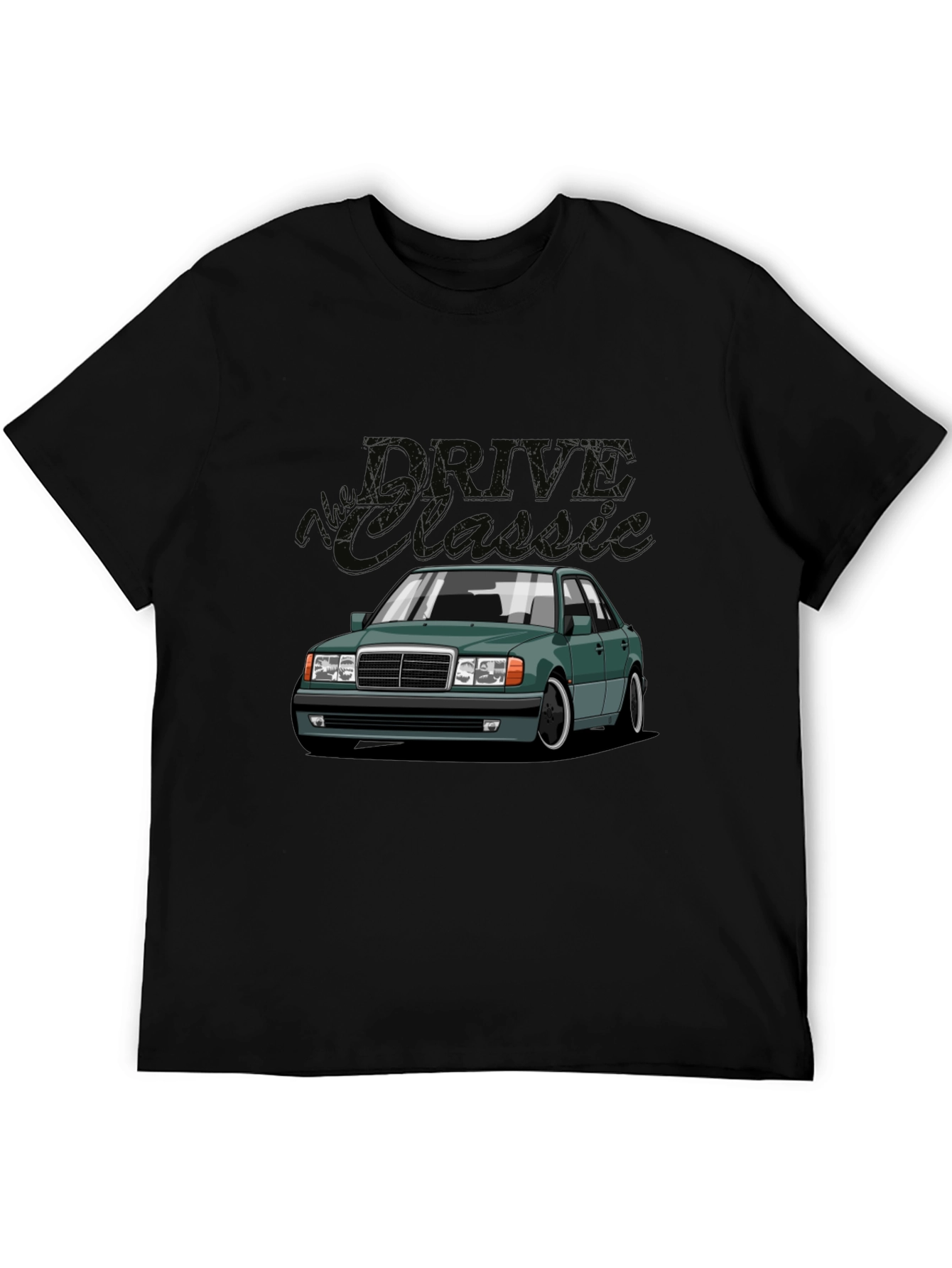Classic Car Graphic Tee -  Drive in Style!