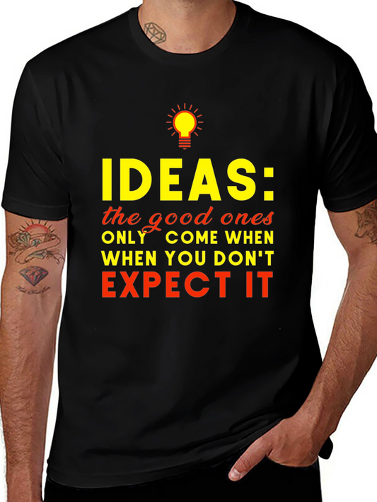 Ideas T-Shirt: Inspirational Graphic Tee