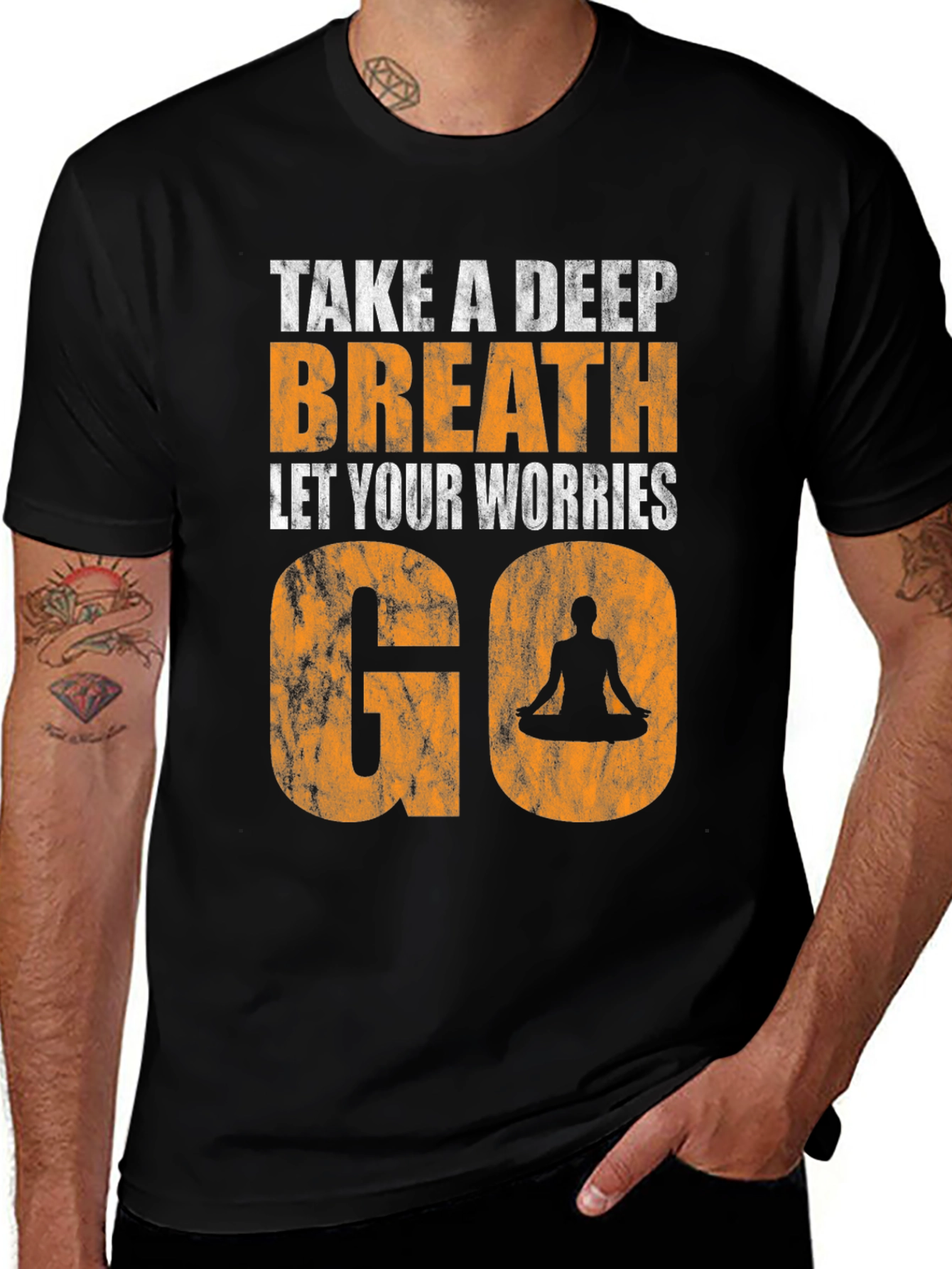 Take a Deep Breath Graphic T-Shirt