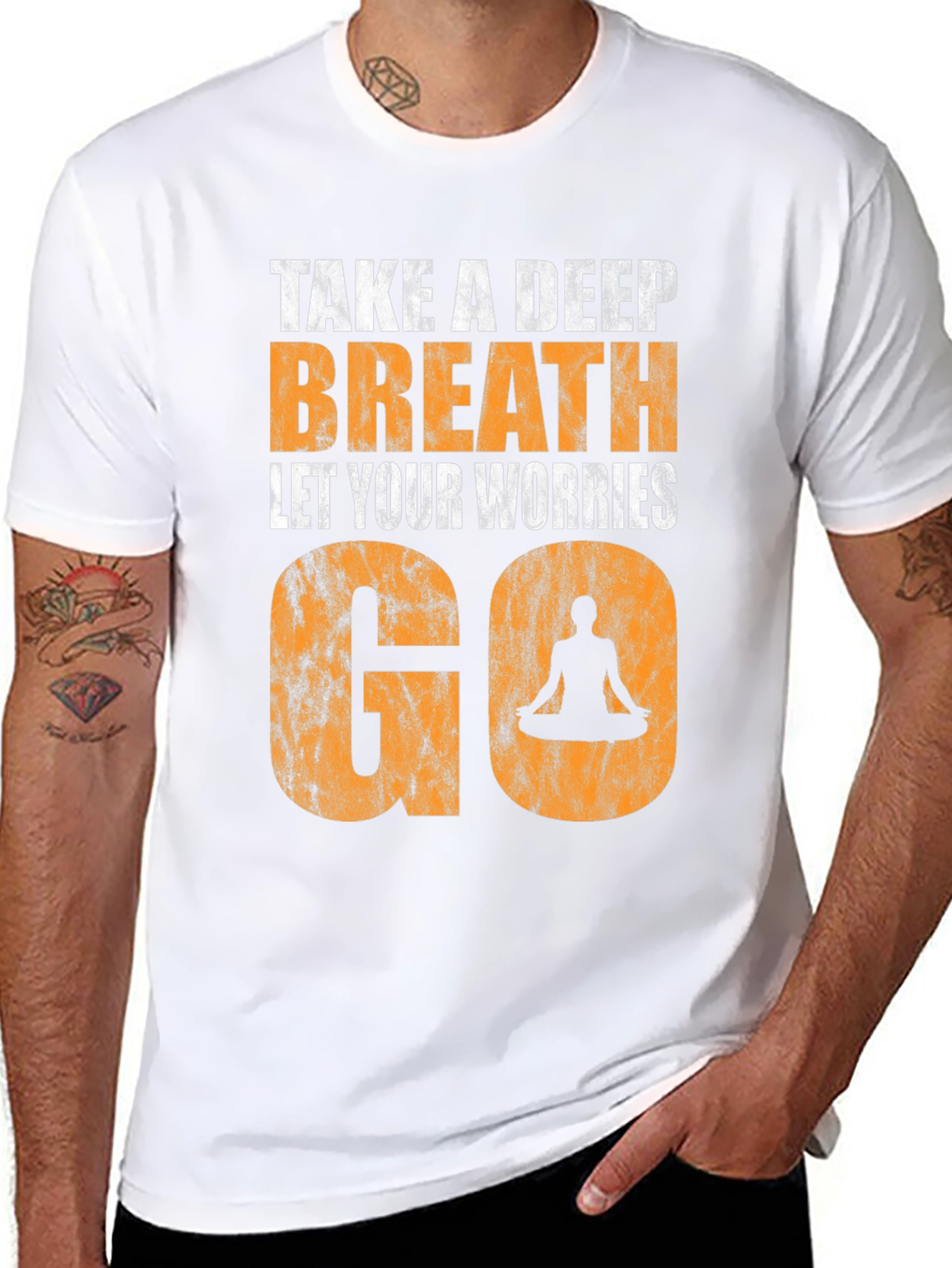 Take a Deep Breath Graphic T-Shirt