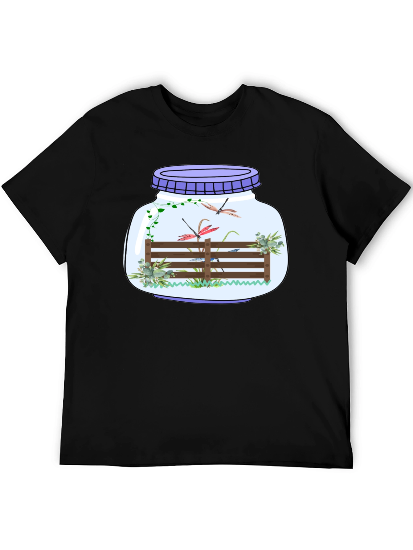 Dragonfly Terrarium Graphic Tee