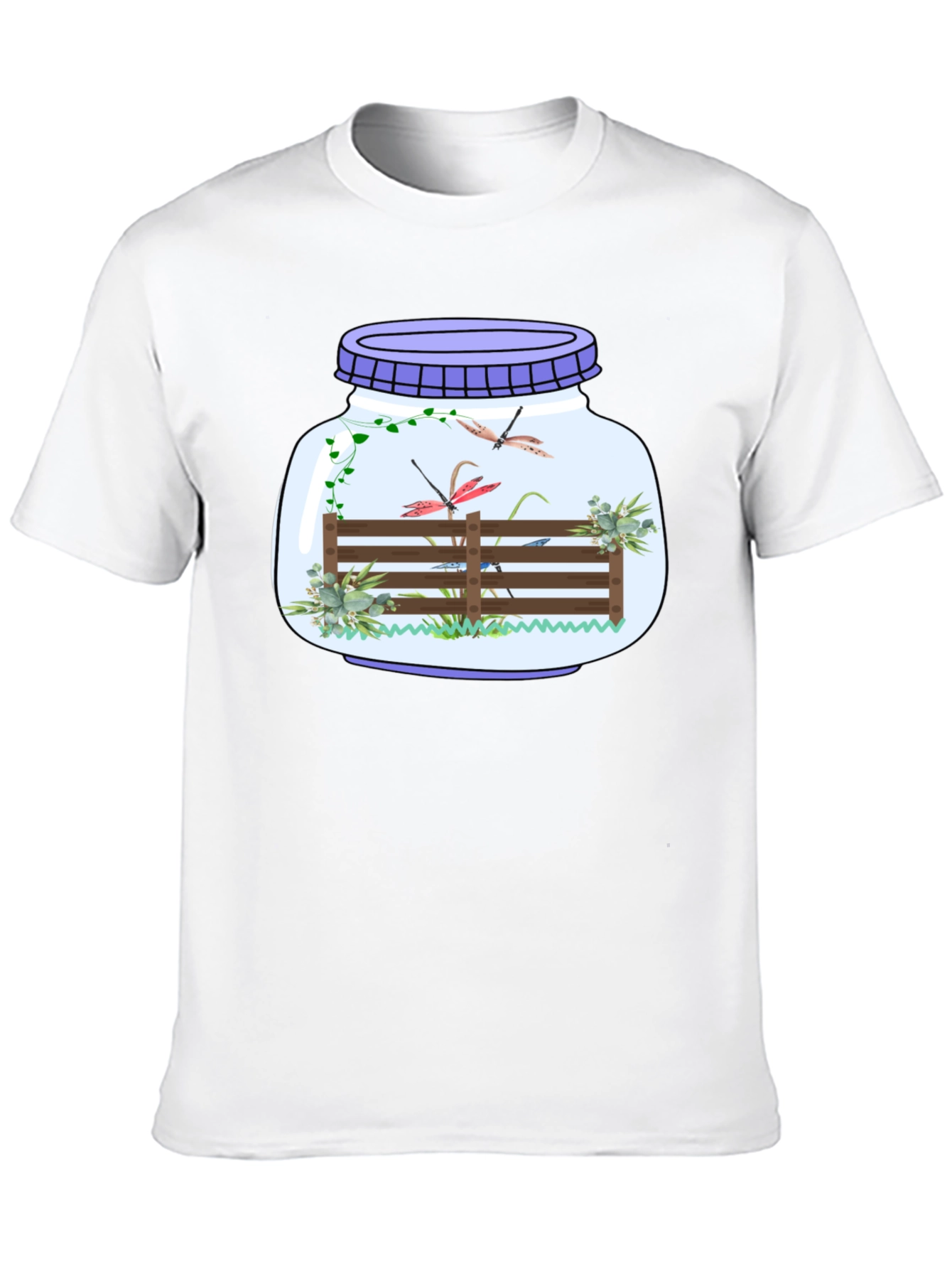 Dragonfly Terrarium Graphic Tee