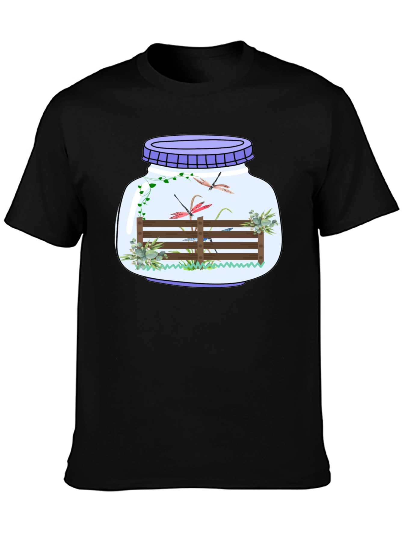Dragonfly Terrarium Graphic Tee