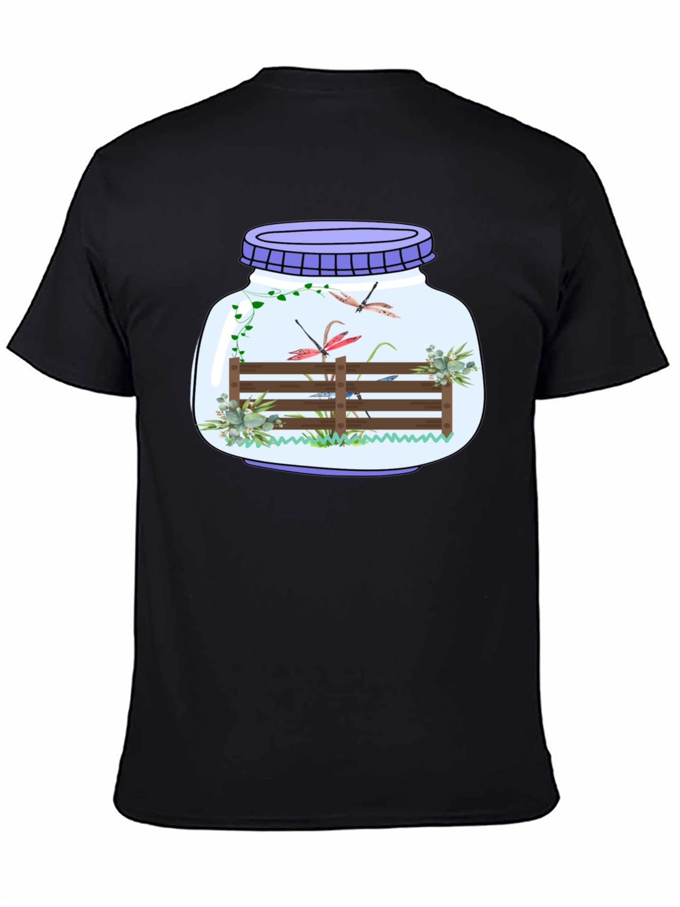 Dragonfly Terrarium Graphic Tee