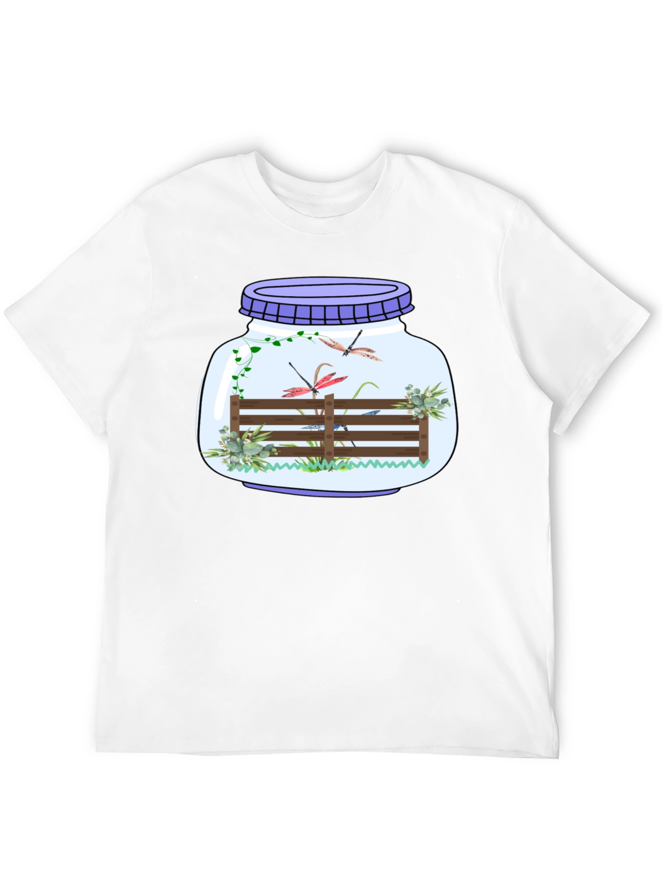 Dragonfly Terrarium Graphic Tee