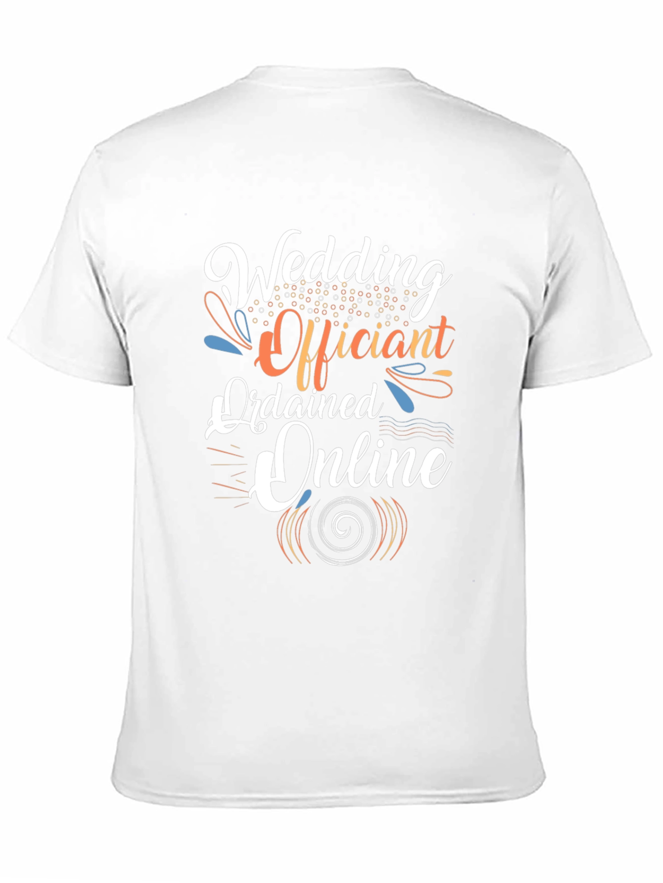 Wedding Officiant T-Shirt - Ordained Online