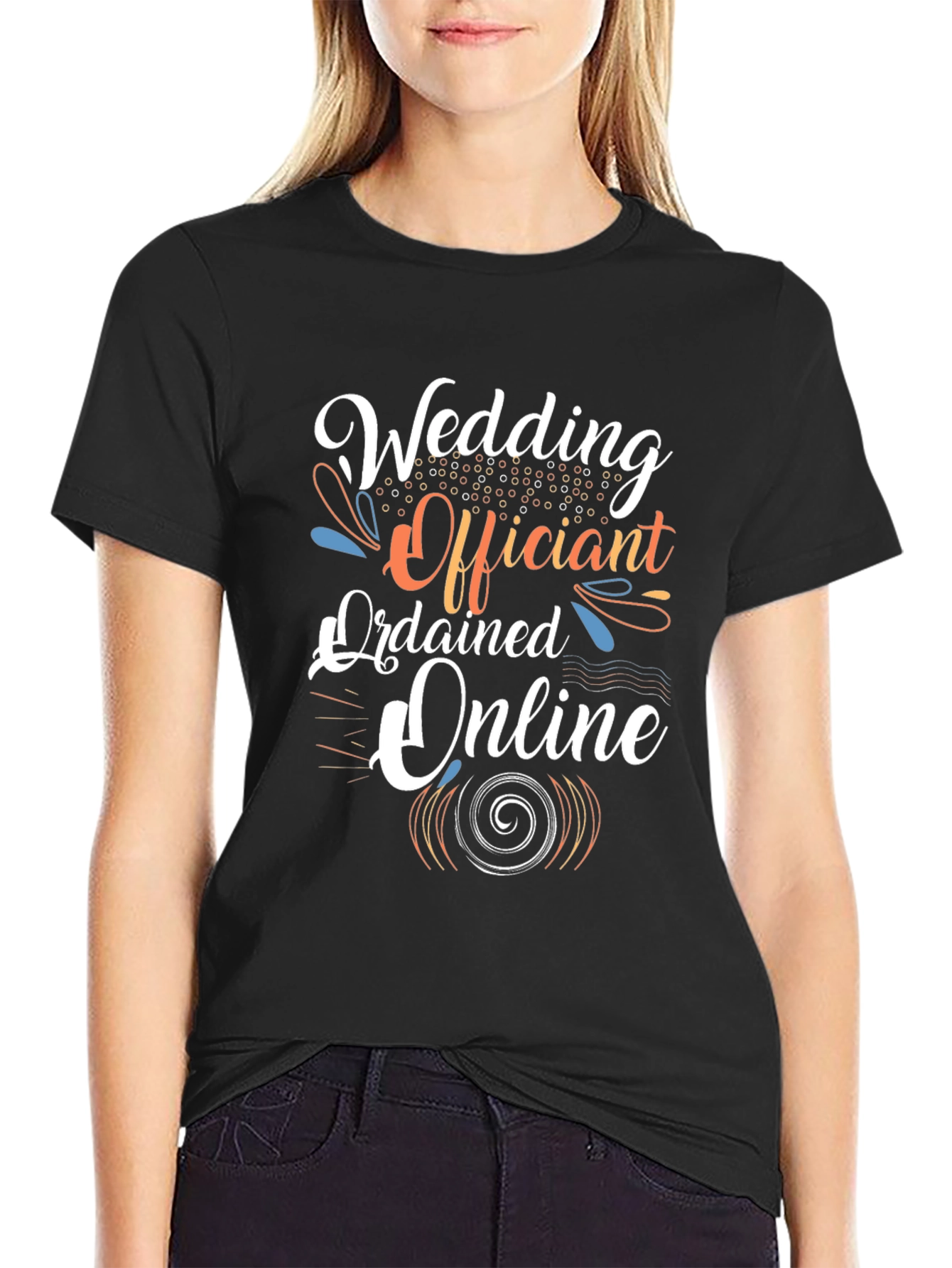 Wedding Officiant T-Shirt - Ordained Online