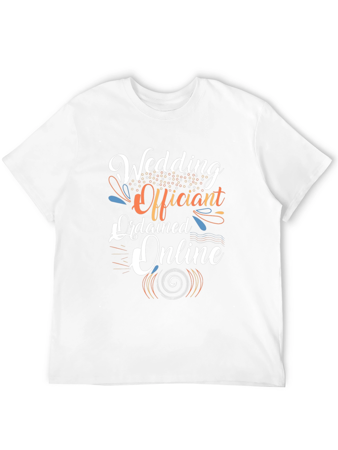 Wedding Officiant T-Shirt - Ordained Online