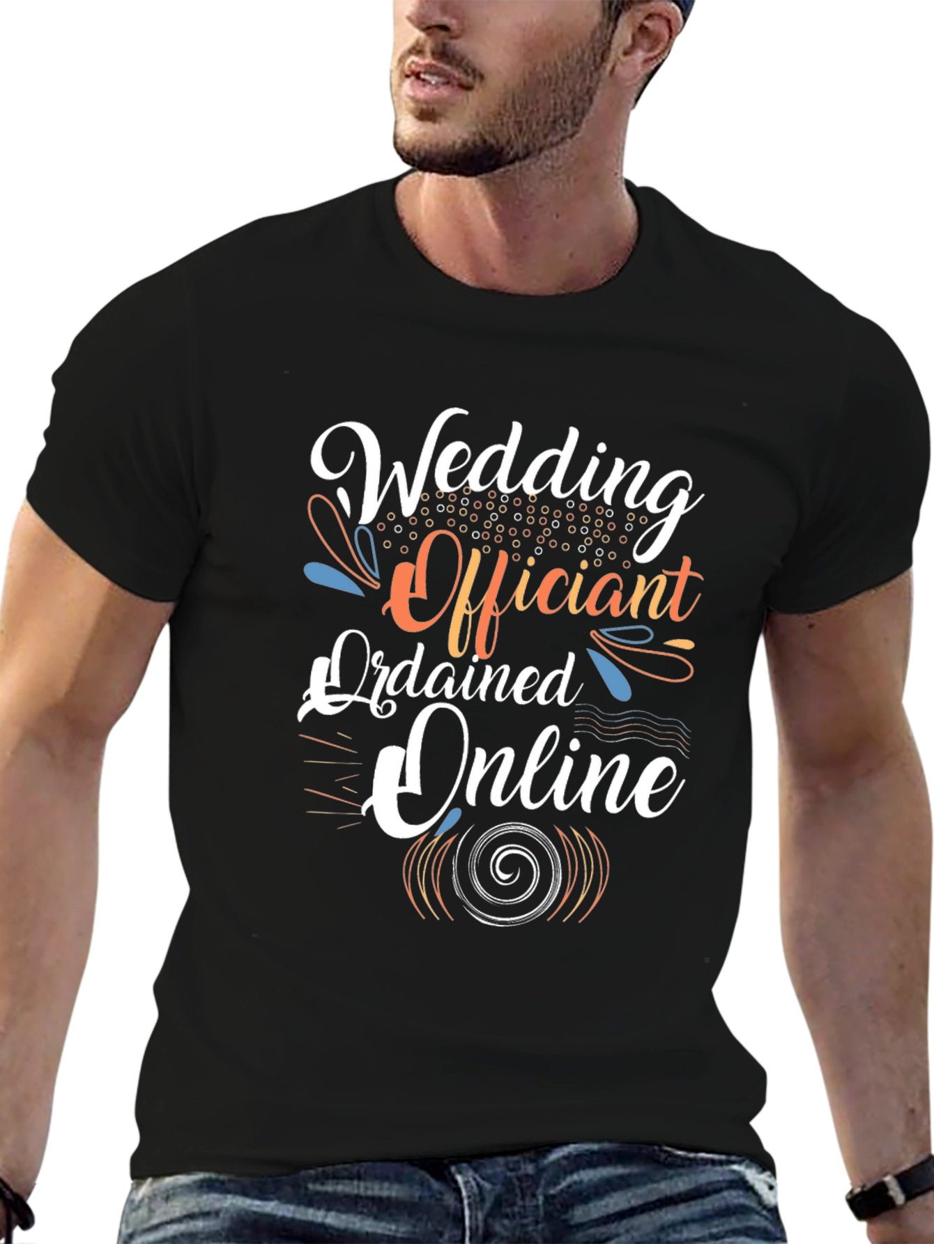 Wedding Officiant T-Shirt - Ordained Online