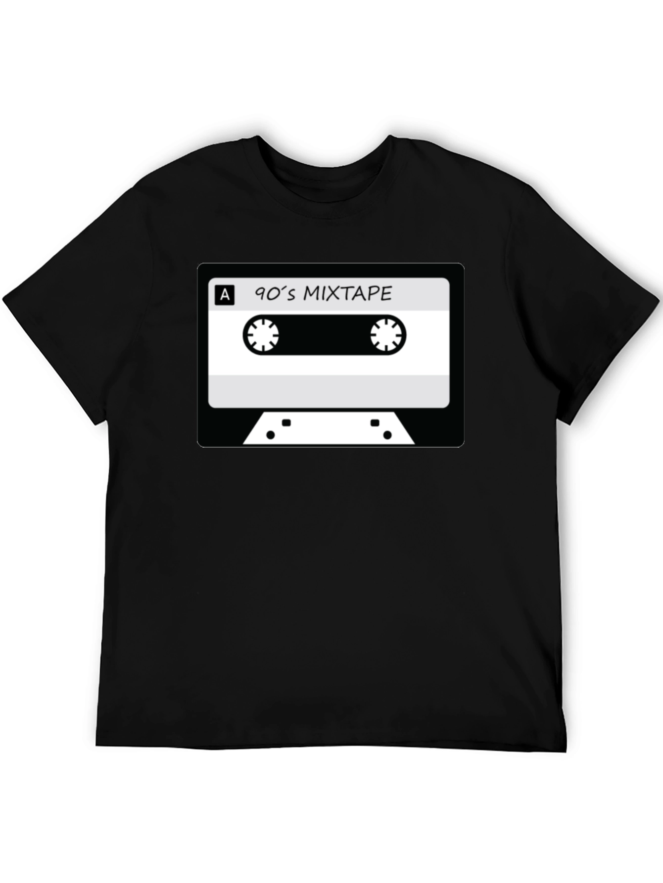 90s Mixtape Graphic Tee - Retro Cassette T-Shirt