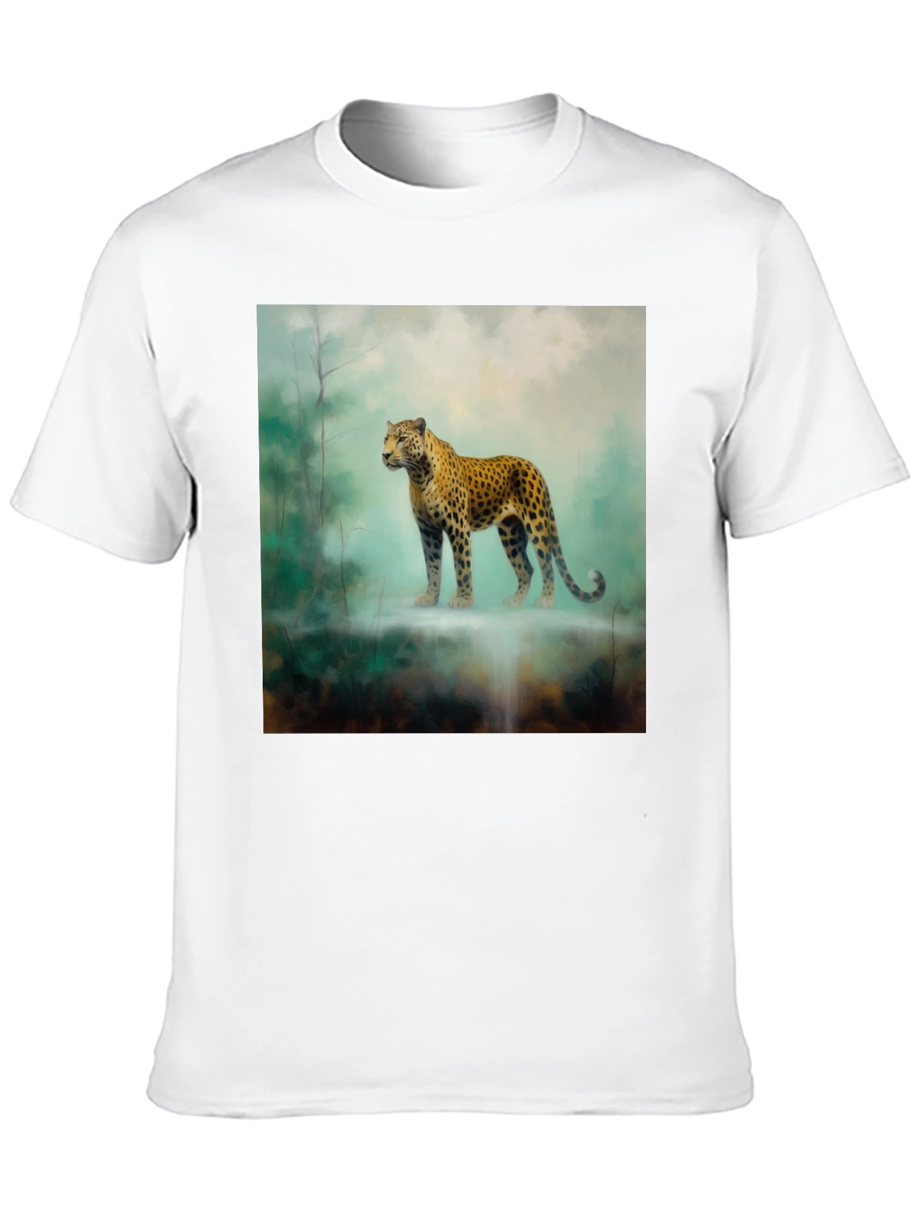 Leopard Print T-Shirt - Wildlife Design