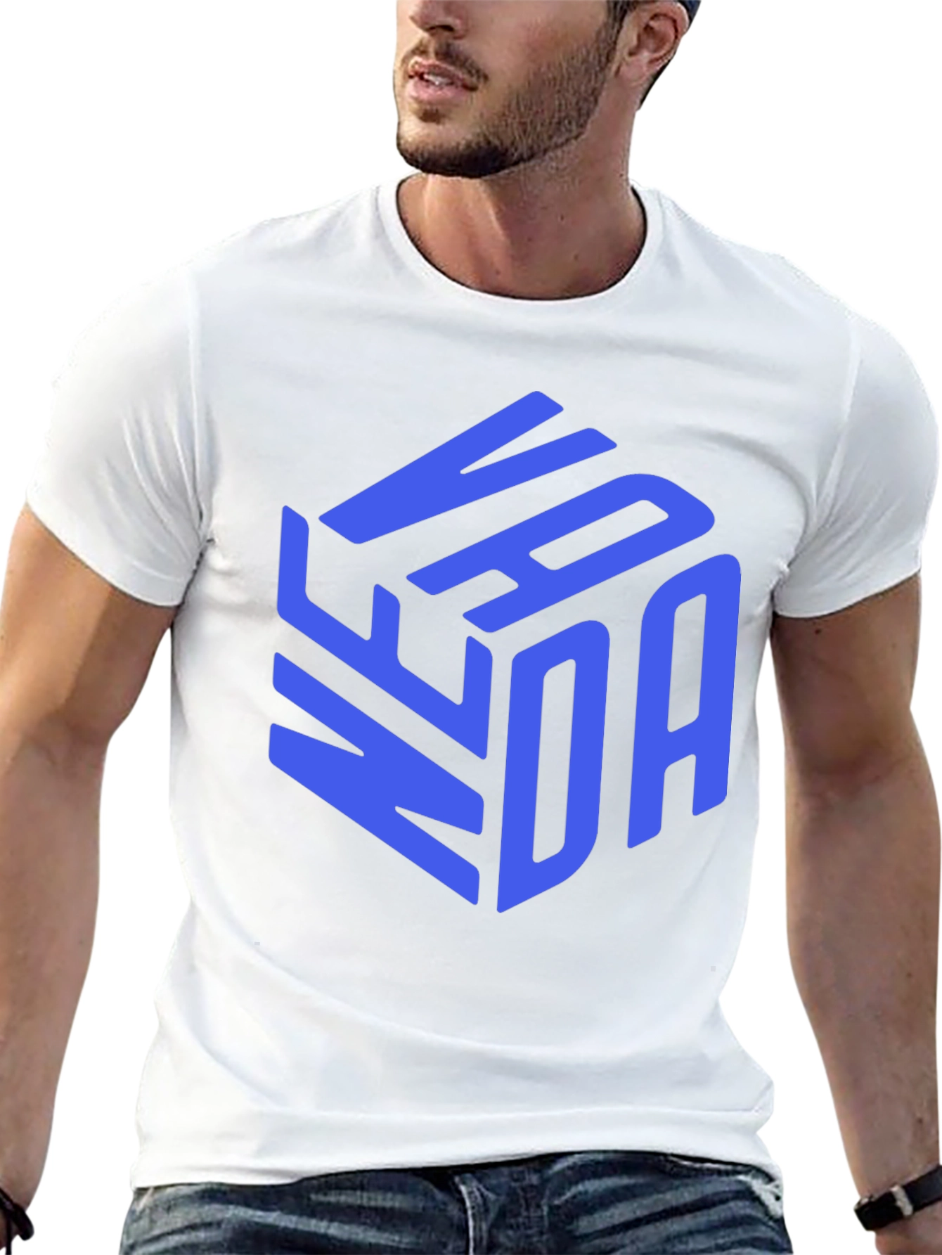 Stylish VANDA Graphic Print Black T-Shirt