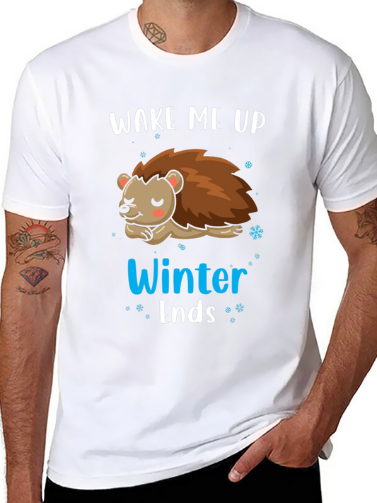 Wake Me Up When Winter Ends Graphic Tee