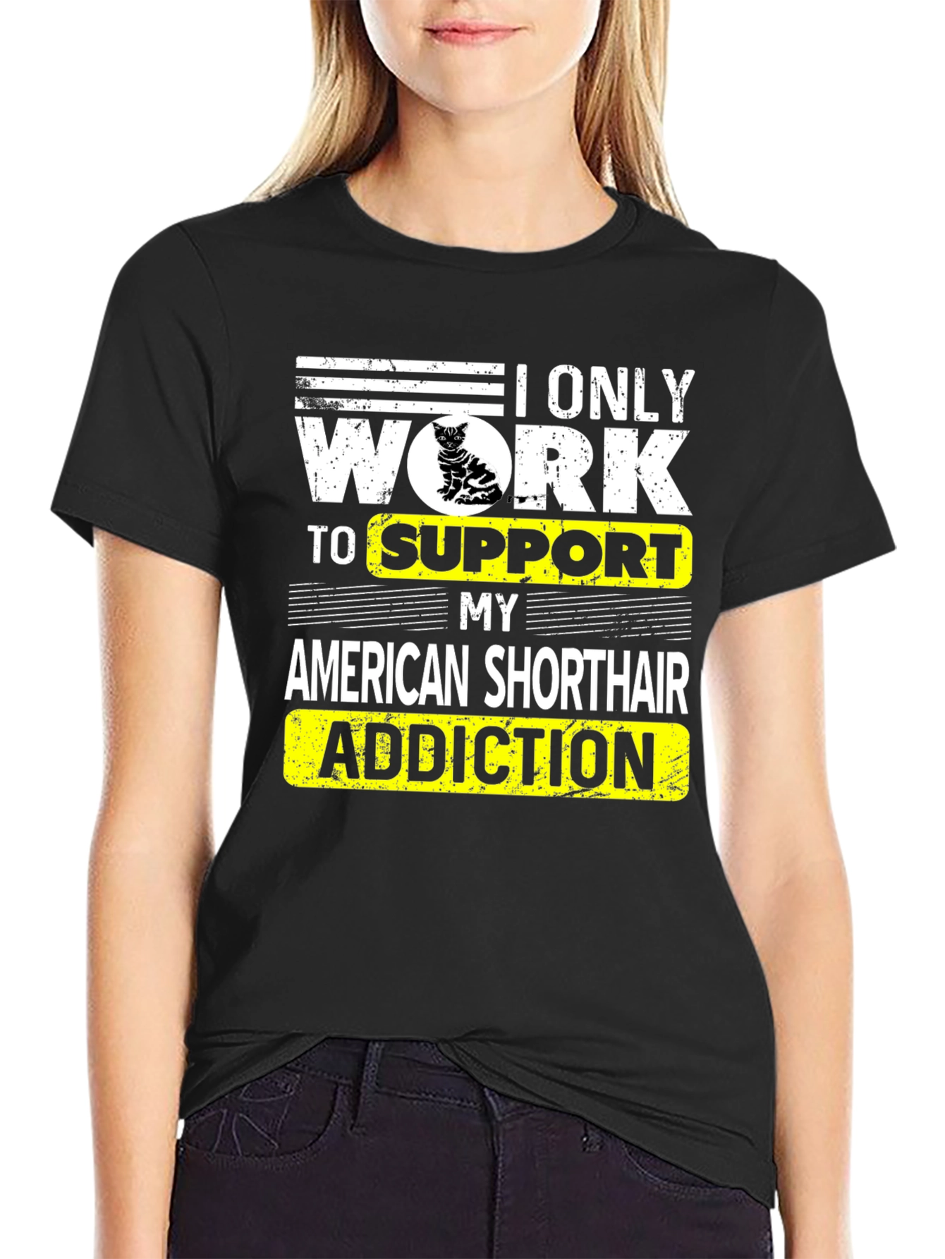 American Shorthair Addiction T-Shirt