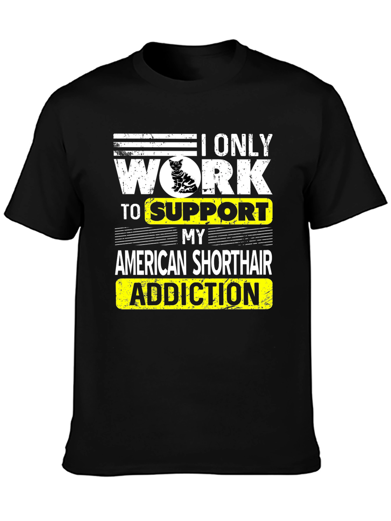 American Shorthair Addiction T-Shirt
