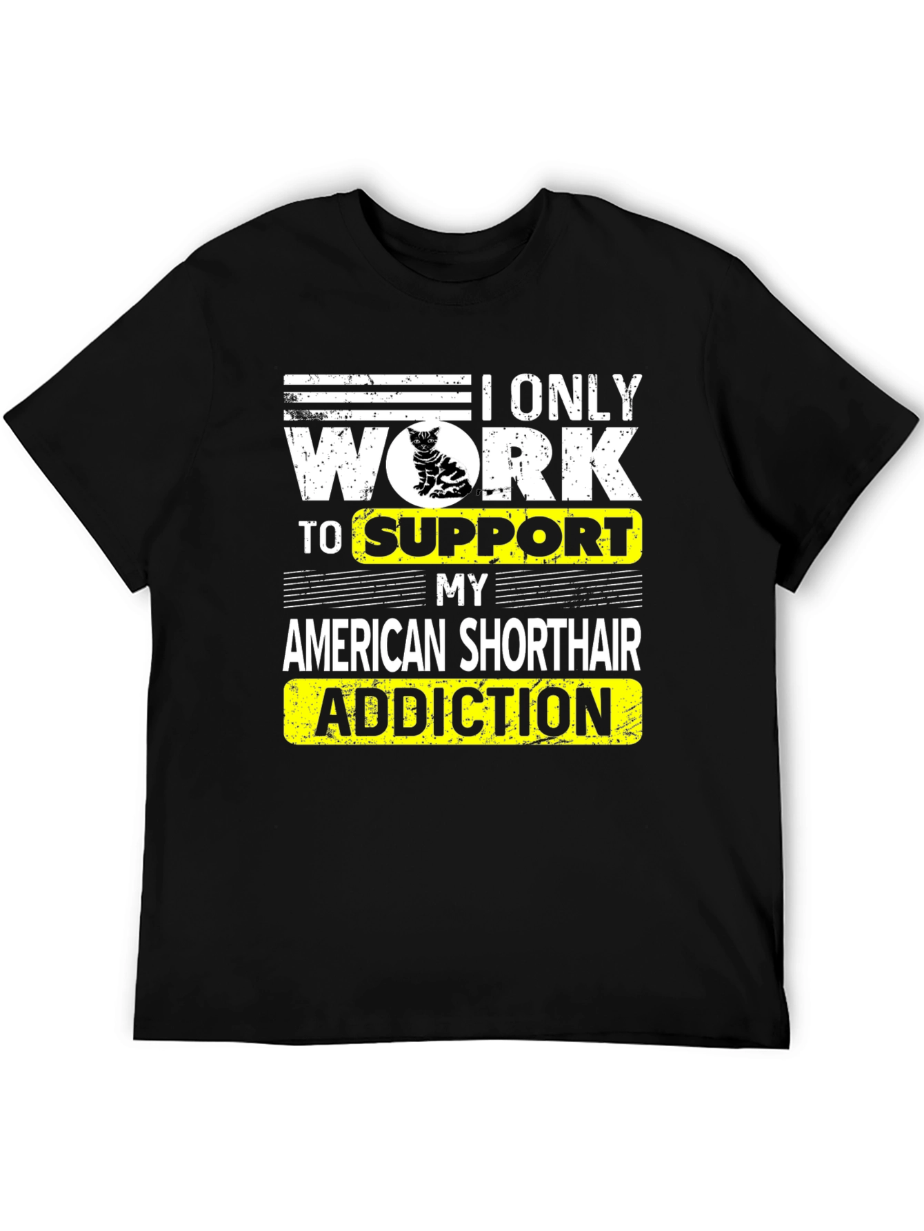 American Shorthair Addiction T-Shirt
