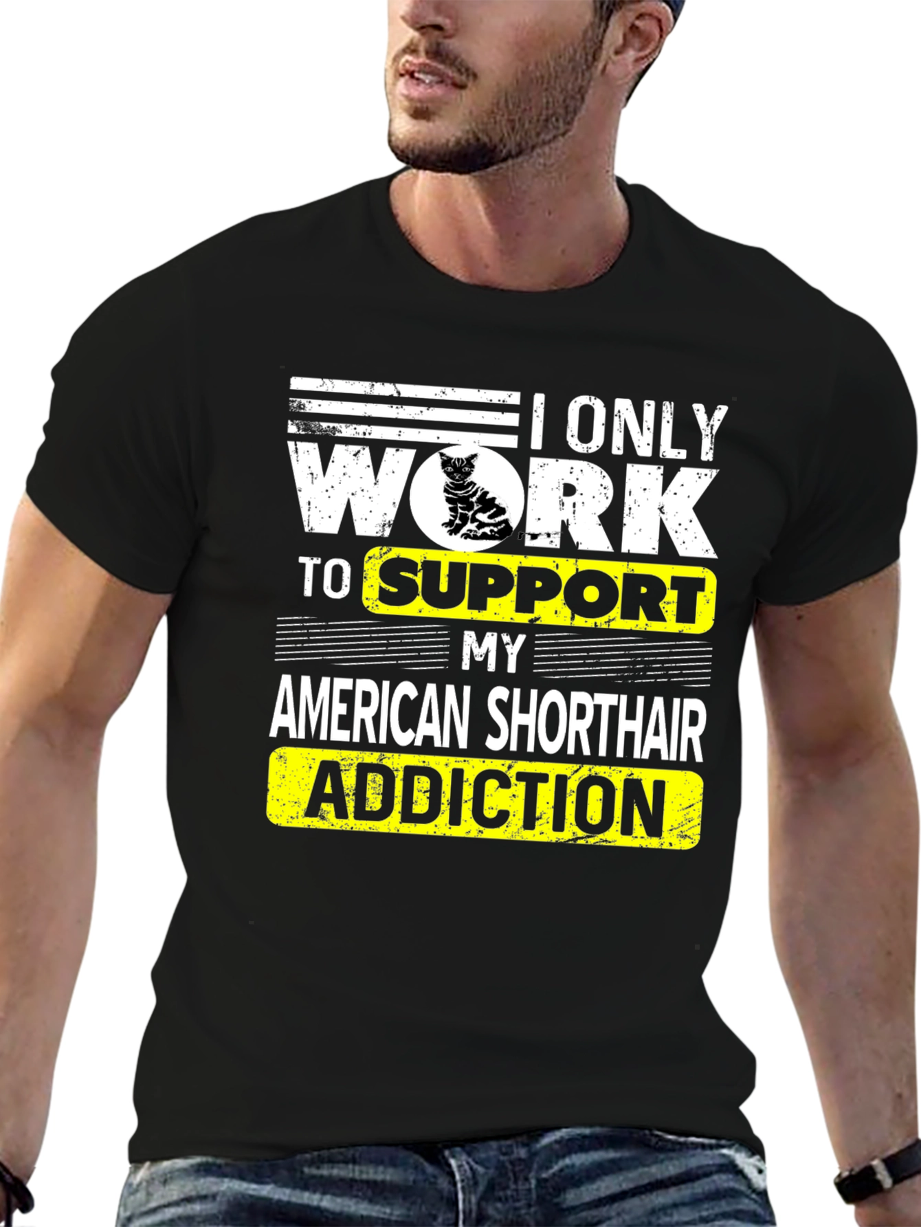 American Shorthair Addiction T-Shirt