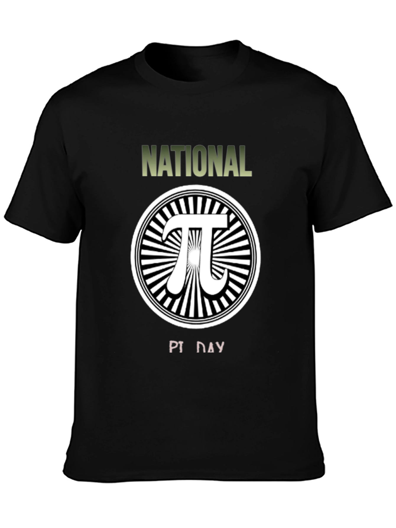 National Pi Day T-Shirt Black