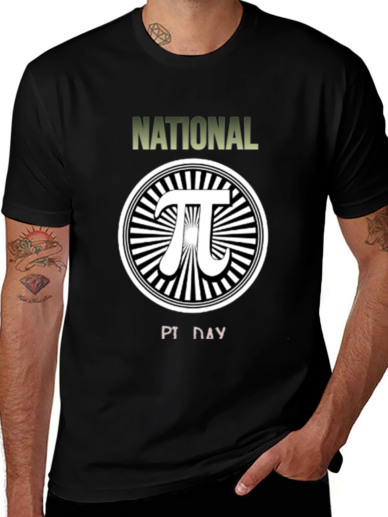 National Pi Day T-Shirt Black