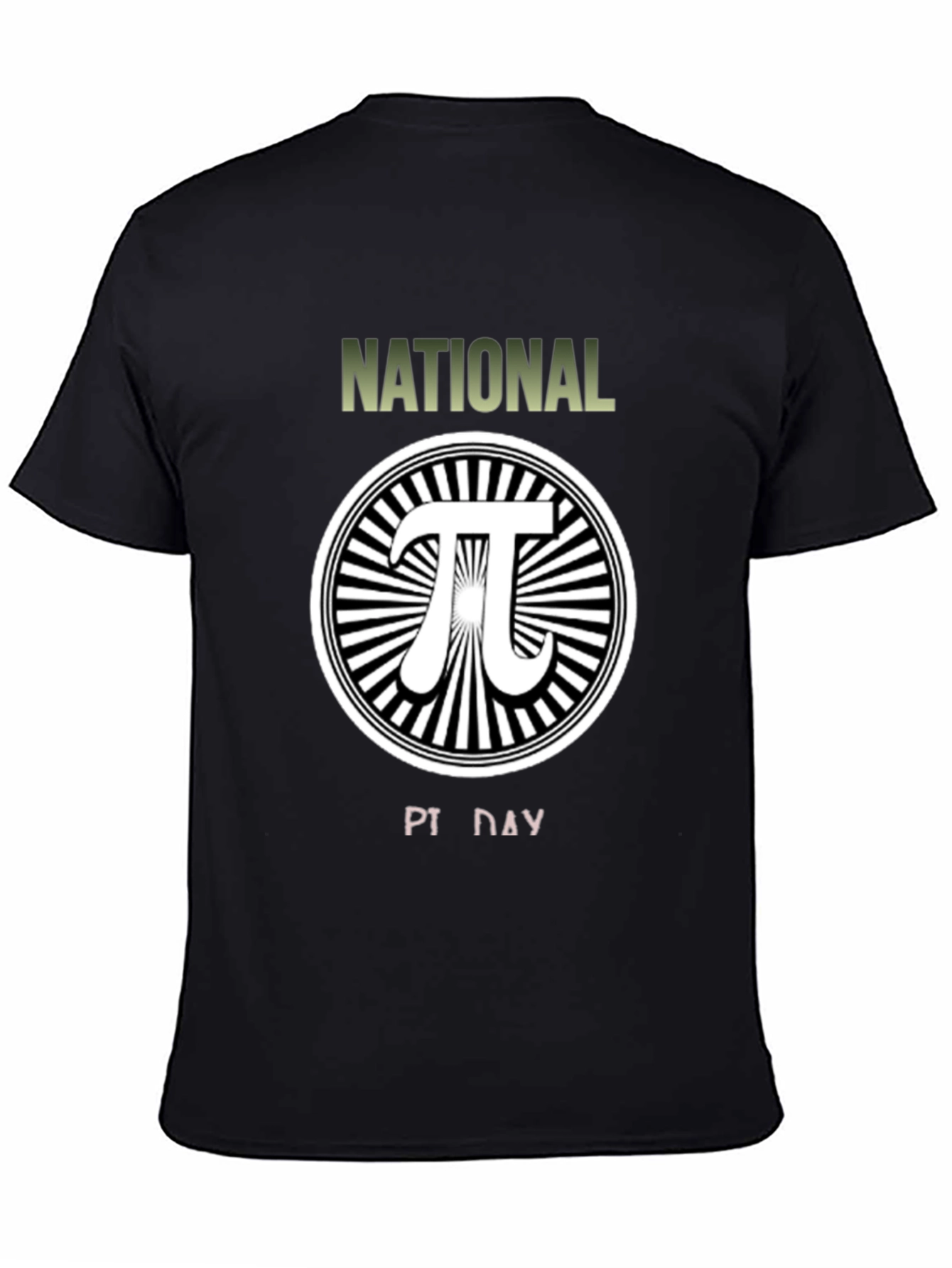 National Pi Day T-Shirt Black