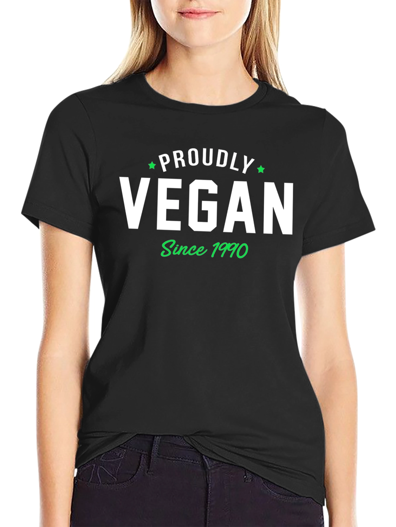 Proudly Vegan Since 1990 Graphic T-Shirt