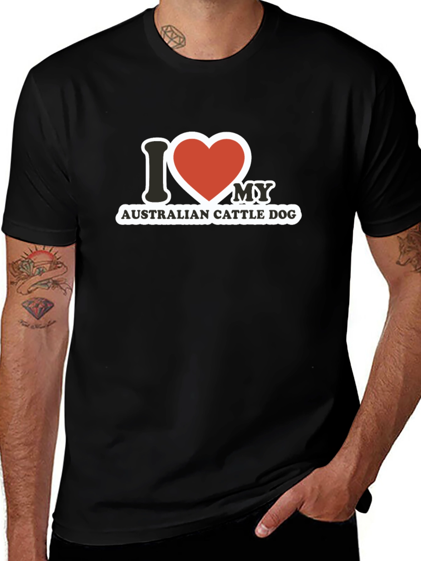 I Love My Australian Cattle Dog T-Shirt