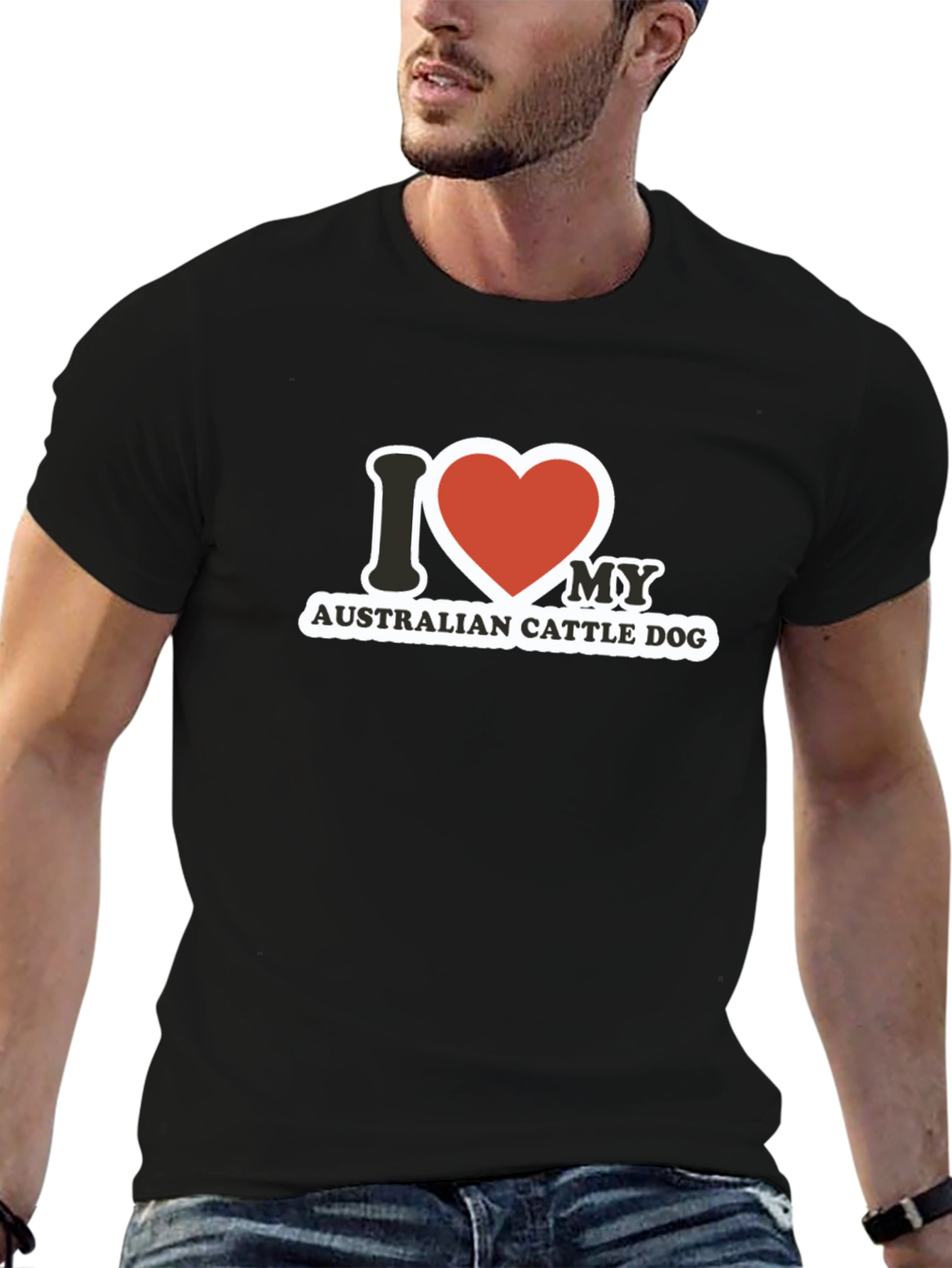 I Love My Australian Cattle Dog T-Shirt